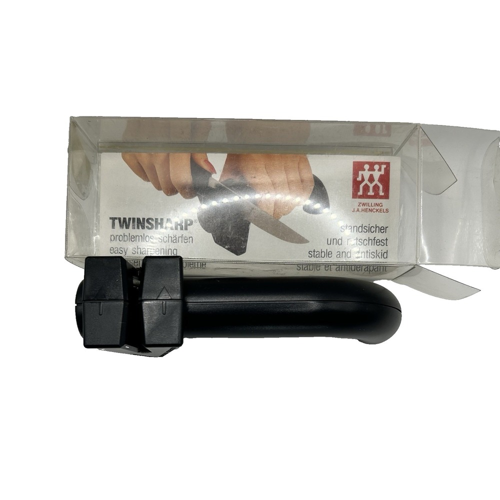 J. A. Henckels WÜSTOFF Twinsharp Pull-Through Knife Sharpener  New Opened Box